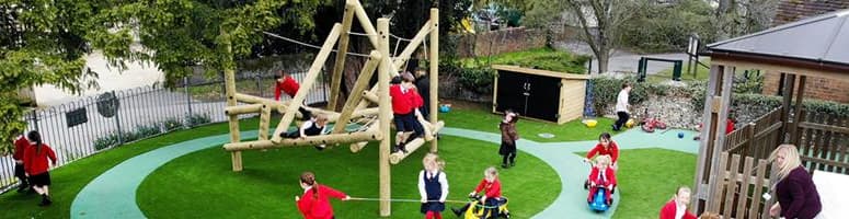 St Mary Bentworth's EYFS Playground Environment